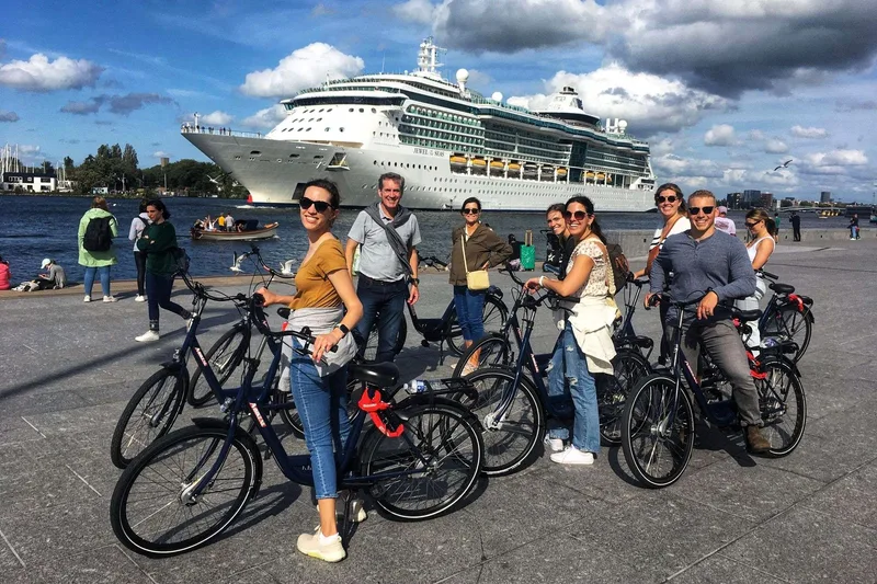 Mike's Bike Tours Amsterdam — corporate bike tour through the city